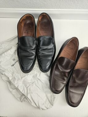Allen Edmonds Leather Slip On Loafers Size 10.5 11